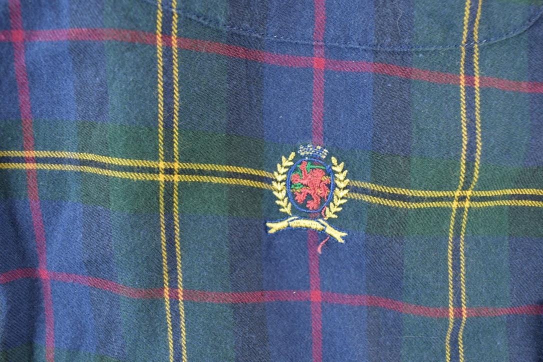Vintage 1990s Tommy Hilfiger Button Up Shirt Men's Medium from propervintagecanada
