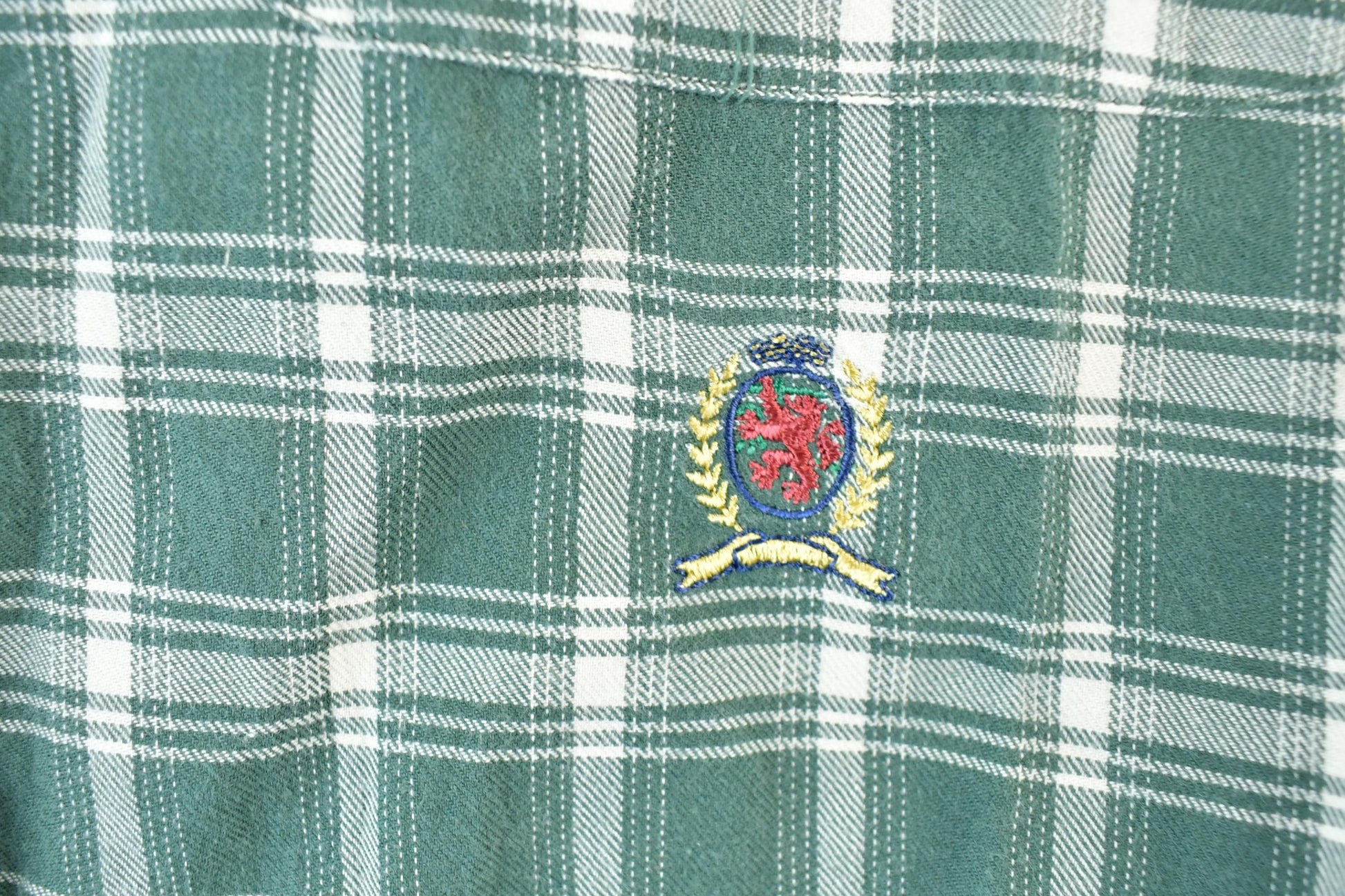 Vintage 1990s Tommy Hilfiger Button Up Shirt Men's XL from propervintagecanada