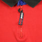 Vintage 1990s Tommy Hilfiger Collared Embroidered Quarter Zip Fleece Sweater Men's 2XL from propervintagecanada
