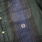Vintage 1990s Tommy Hilfiger Crest Logo Striped Button Up Shirt Men's Large from propervintagecanada