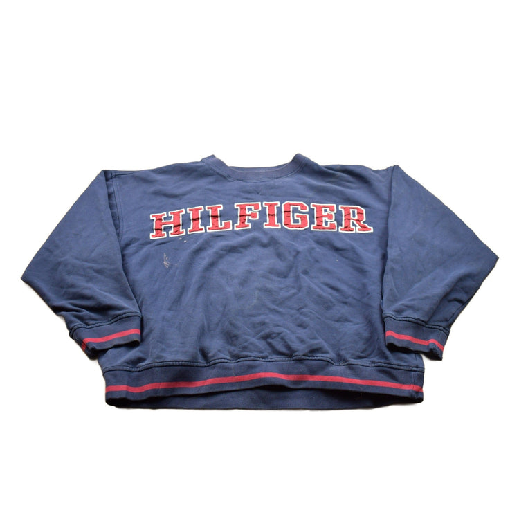 Vintage 1990s Tommy Hilfiger Crewneck Sweatshirt Men's 2XL from propervintagecanada