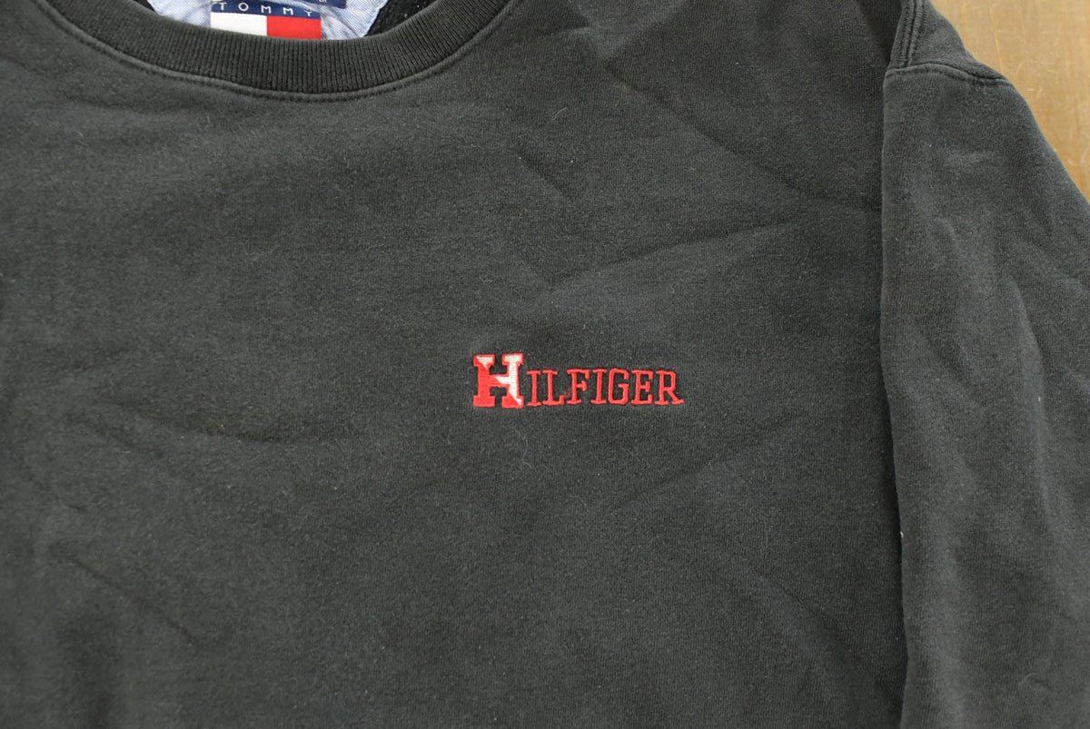 Vintage 1990s Tommy Hilfiger Crewneck Sweatshirt Men's Large from propervintagecanada