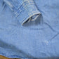 Vintage 1990s Tommy Hilfiger Denim Blank Button Up Shirt Men's XL from propervintagecanada