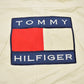 Vintage 1990s Tommy Hilfiger Embroidered Flag Patch Button Up Shirt from propervintagecanada
