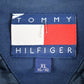 Vintage 1990s Tommy Hilfiger Embroidered Fleece Jacket Men's XL from propervintagecanada