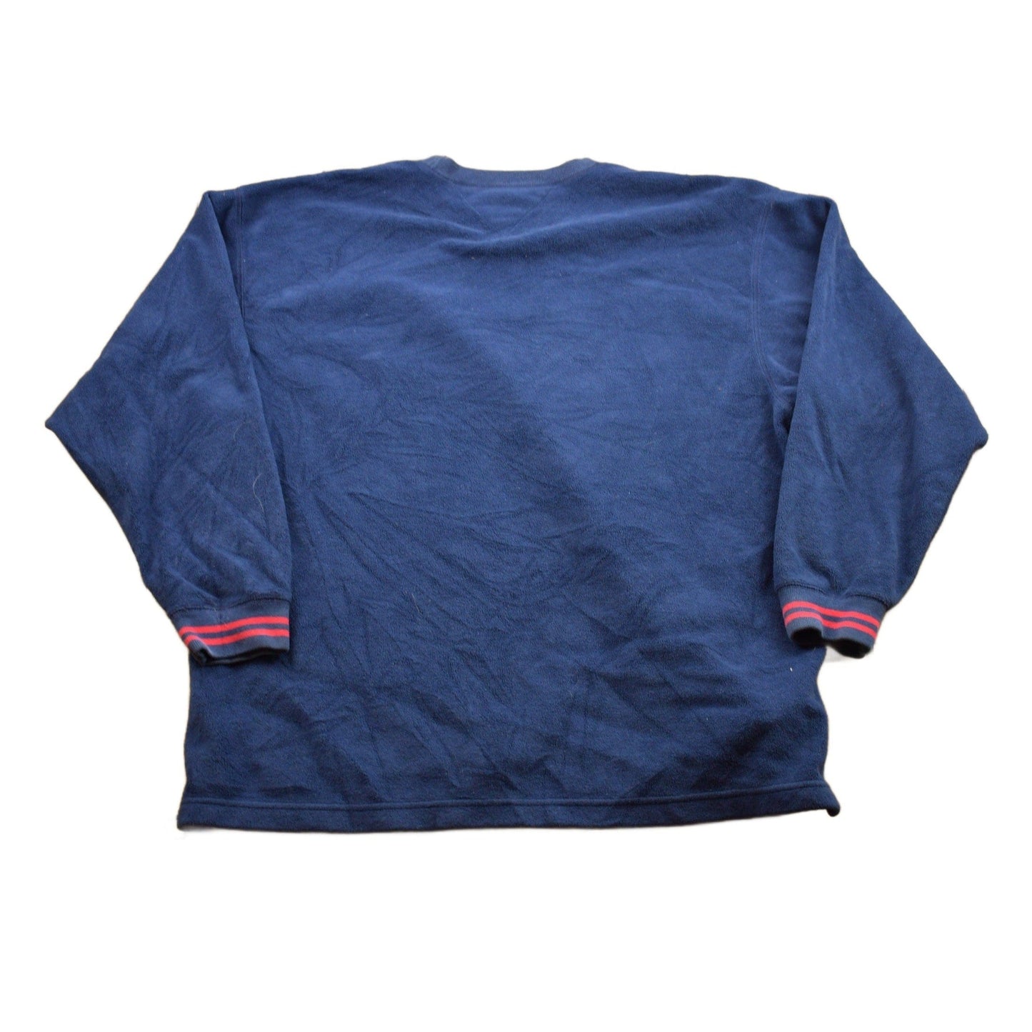 Vintage 1990s Tommy Hilfiger Embroidered Fleece Sweater Men's XL from propervintagecanada