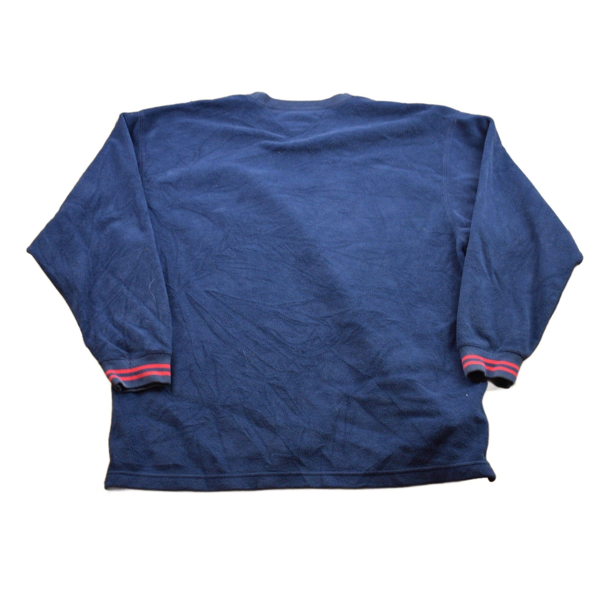 Vintage 1990s Tommy Hilfiger Embroidered Fleece Sweater Men's XL from propervintagecanada