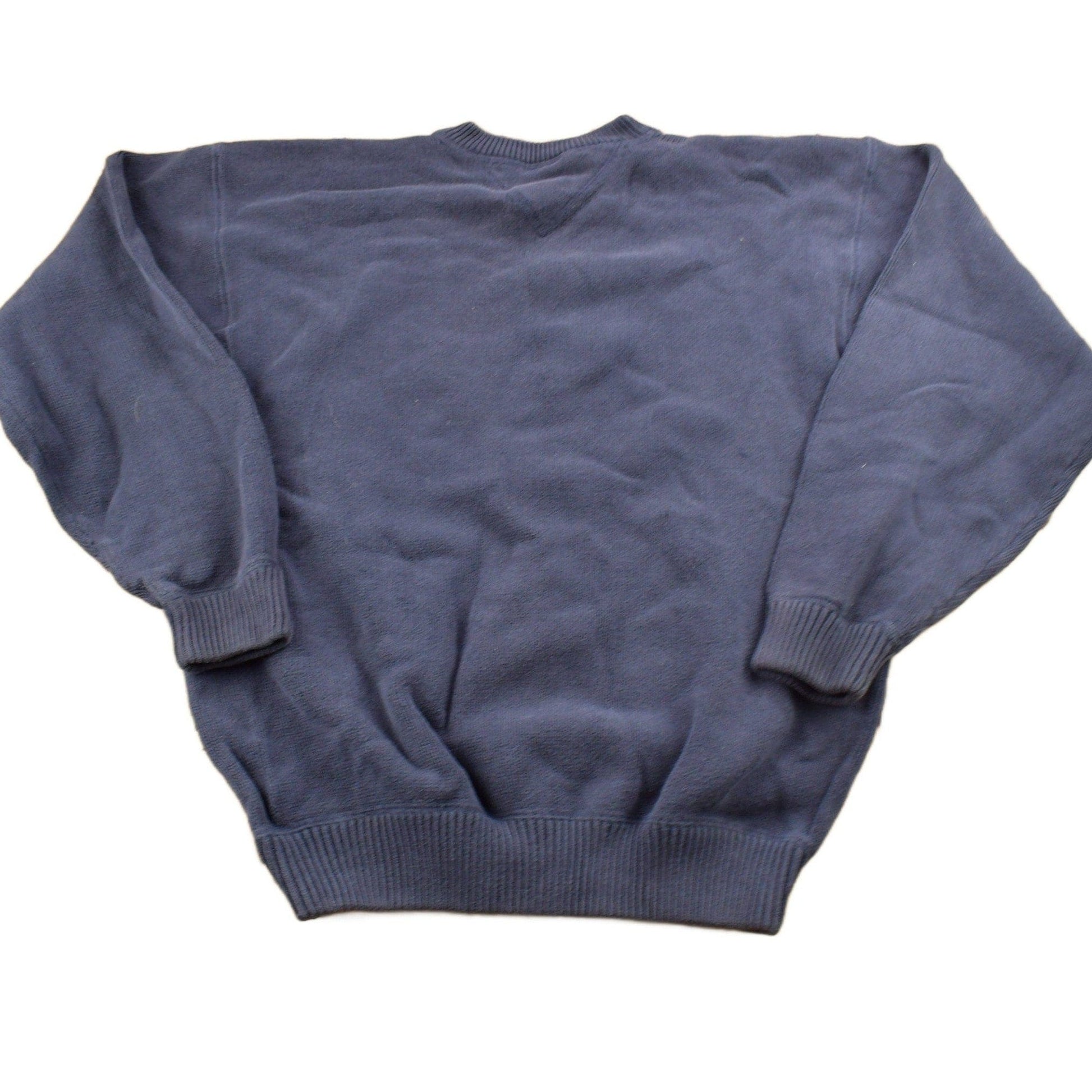 Vintage 1990s Tommy Hilfiger Embroidered Knit Sweater Men's Large from propervintagecanada