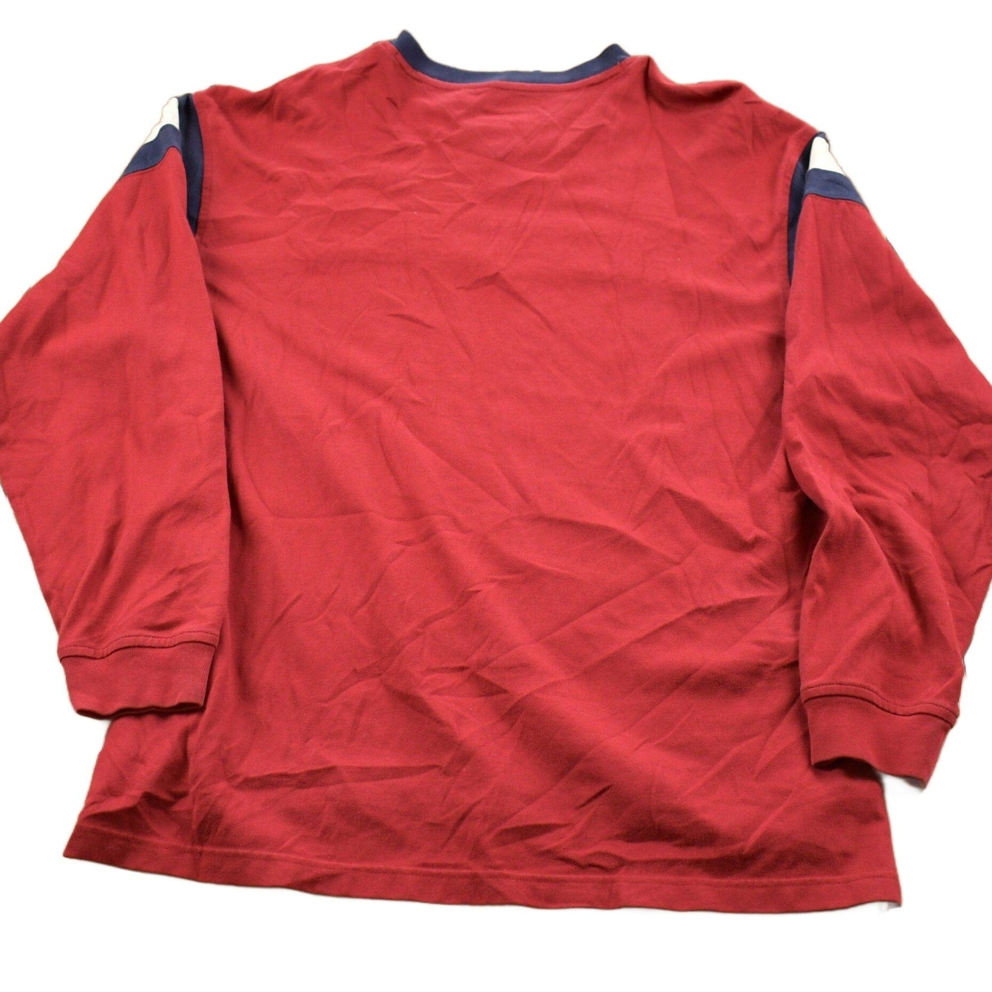 Vintage 1990s Tommy Hilfiger Embroidered Long Sleeve T-Shirt Men's XL from propervintagecanada