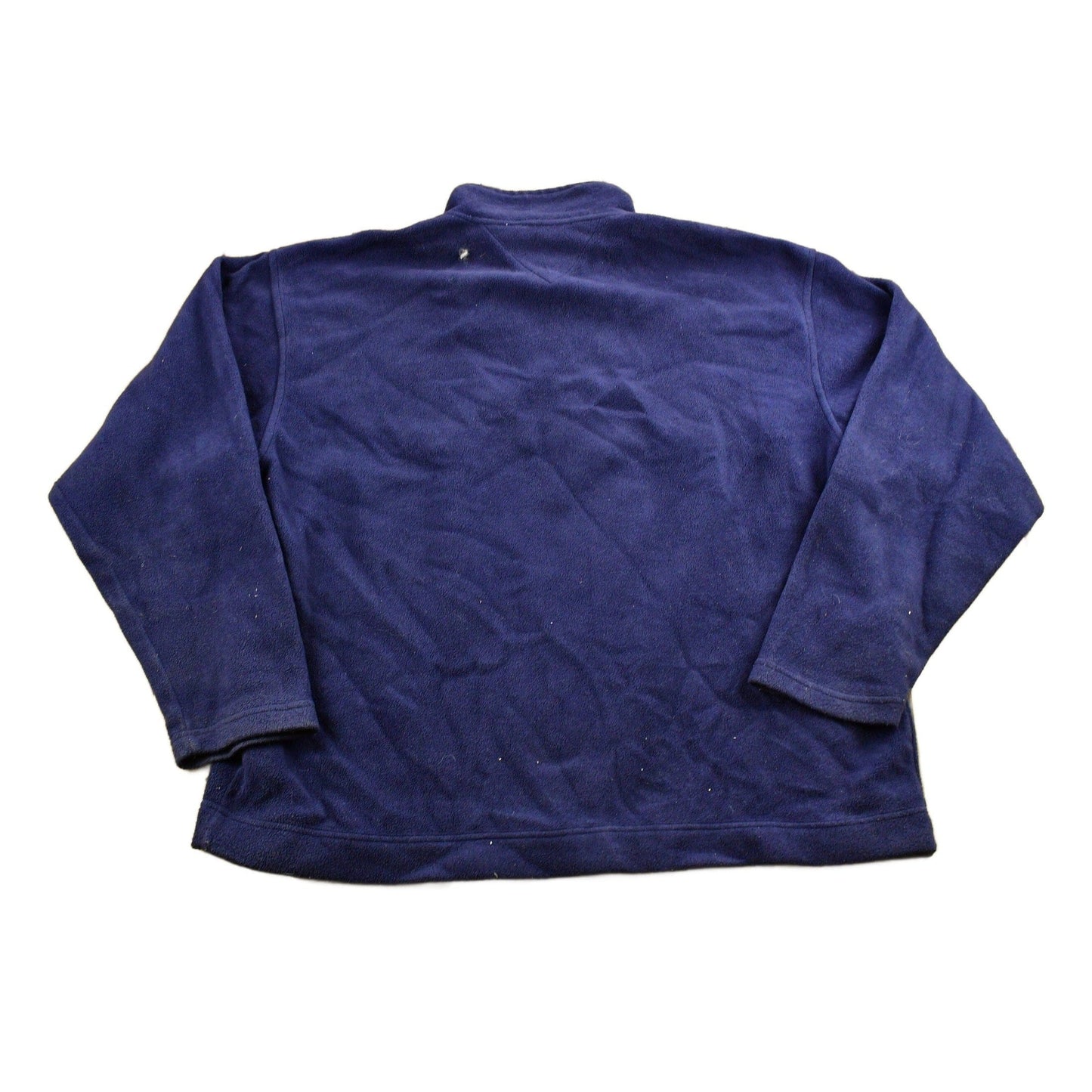 Vintage 1990s Tommy Hilfiger Flag Graphic Quarter Zip Fleece Sweater from propervintagecanada