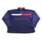 Vintage 1990s Tommy Hilfiger Flag Graphic Quarter Zip Fleece Sweater from propervintagecanada