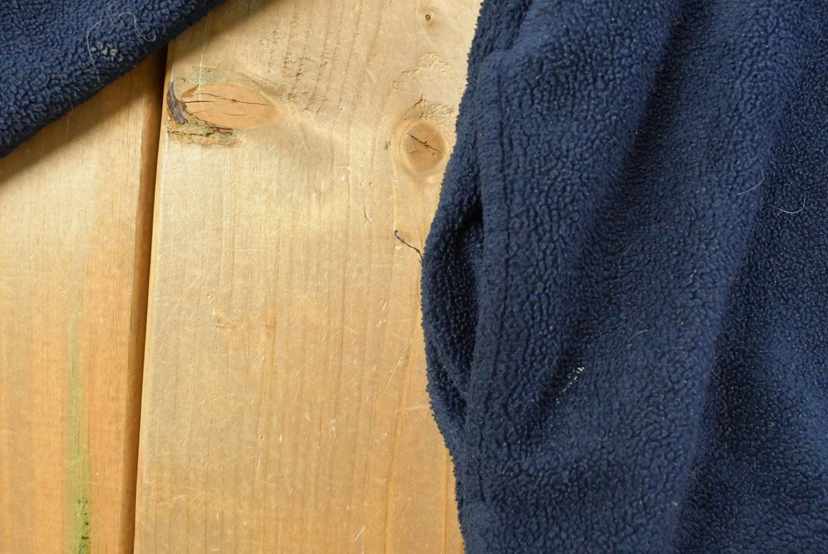 Vintage 1990s Tommy Hilfiger Flag Spellout Quarter Zip Fleece Sweater Men's S from propervintagecanada