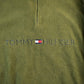 Vintage 1990s Tommy Hilfiger Flag Spellout Quarter Zip Fleece Sweater Men's XL from propervintagecanada