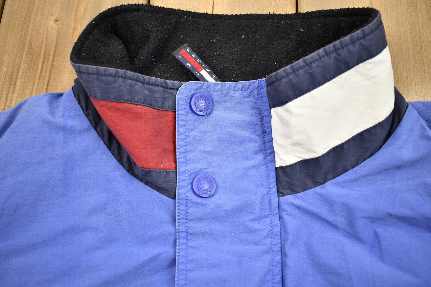 Vintage 1990s Tommy Hilfiger Fleece Lined Jacket Men's XL from propervintagecanada