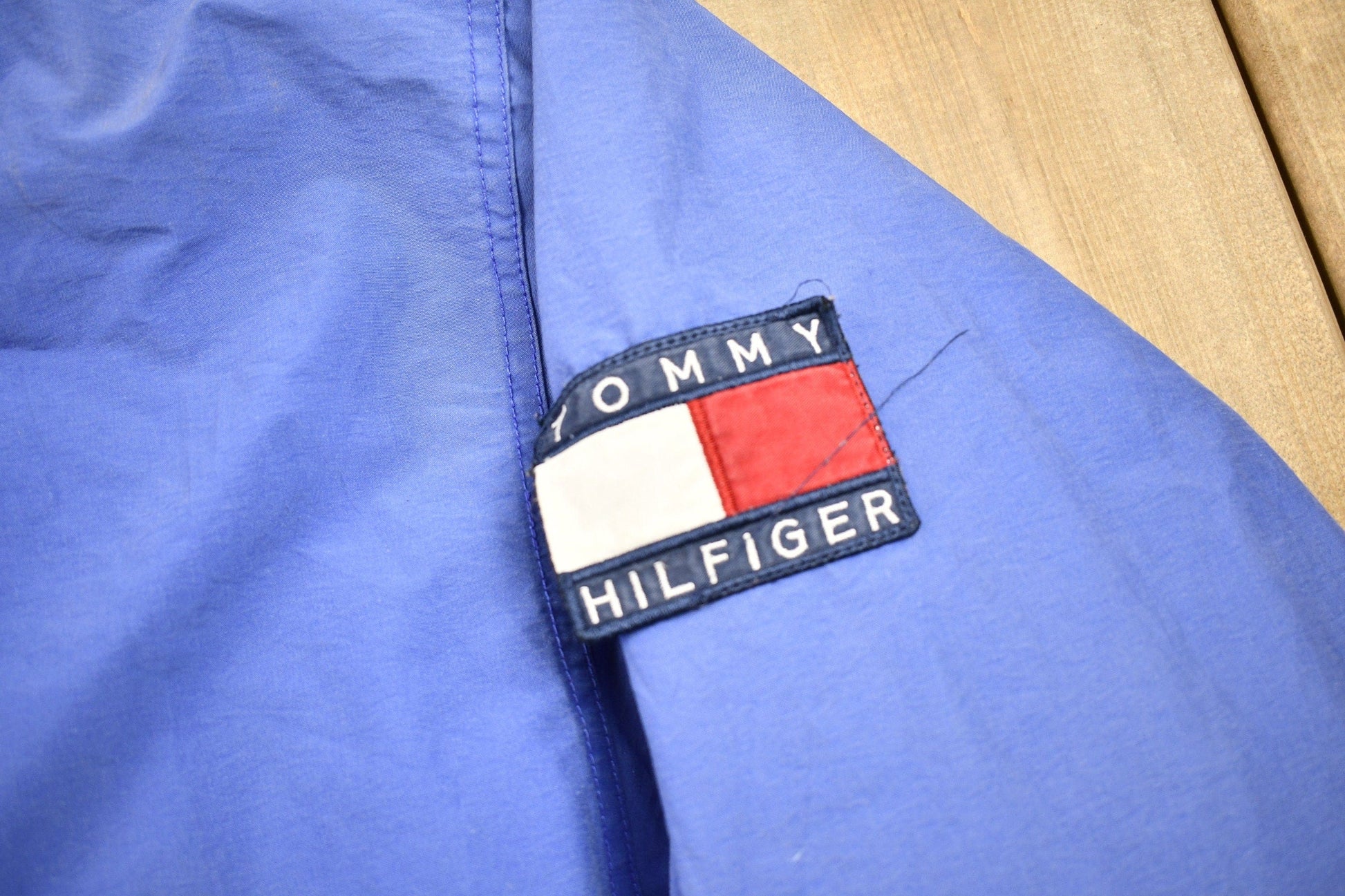 Vintage 1990s Tommy Hilfiger Fleece Lined Jacket Men's XL from propervintagecanada