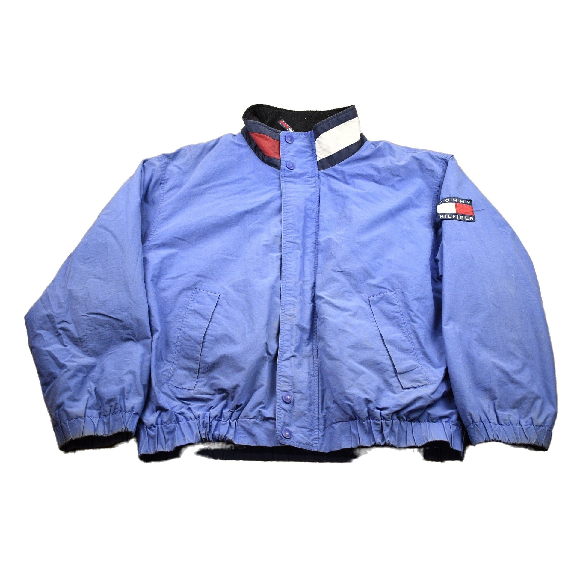 Vintage 1990s Tommy Hilfiger Fleece Lined Jacket Men's XL from propervintagecanada
