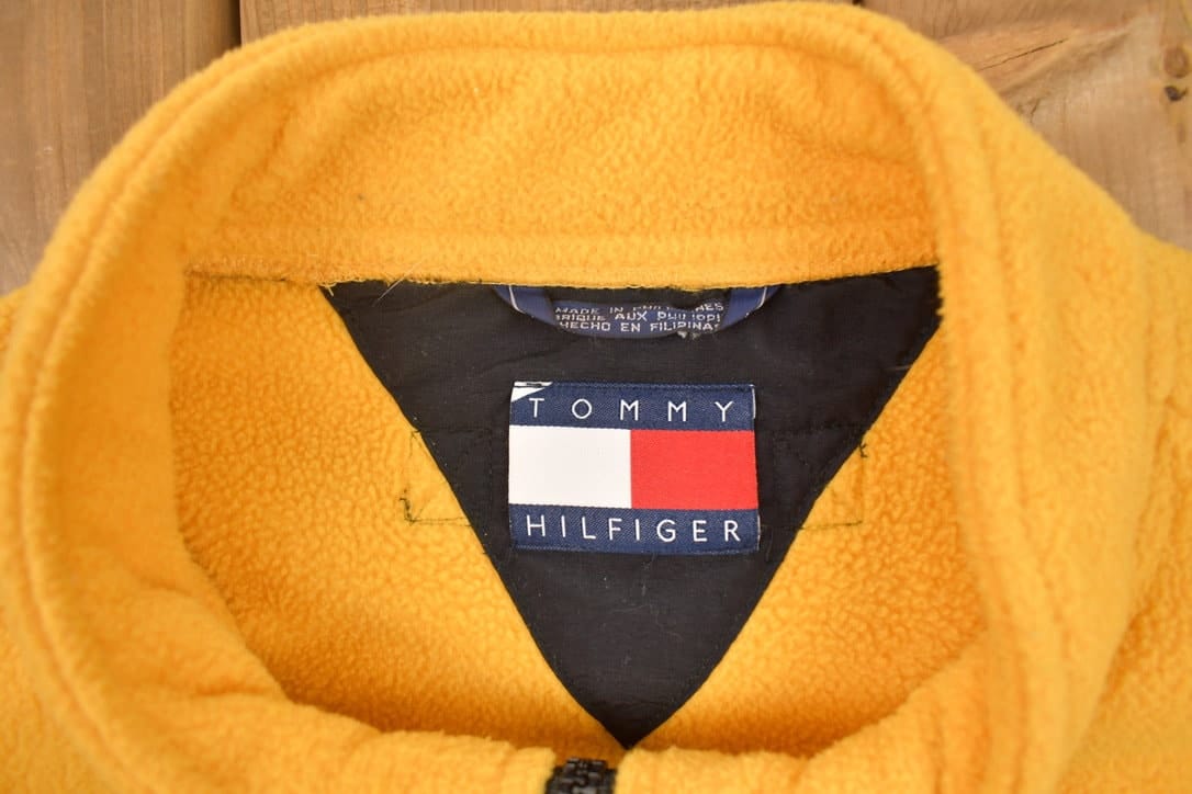 Vintage 1990s Tommy Hilfiger Fleece Sweater Vest from propervintagecanada