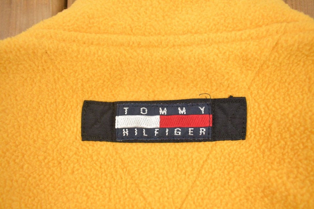 Vintage 1990s Tommy Hilfiger Fleece Sweater Vest from propervintagecanada