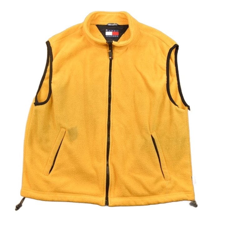 Vintage 1990s Tommy Hilfiger Fleece Sweater Vest from propervintagecanada