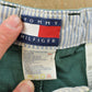 Vintage 1990s Tommy Hilfiger Green Cotton Shorts Men's 32 from propervintagecanada