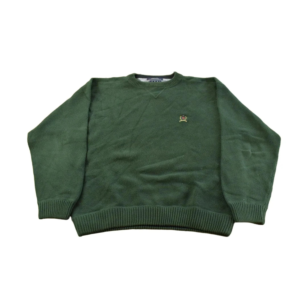 Vintage 1990s Tommy Hilfiger Knit Sweater Men's M from propervintagecanada