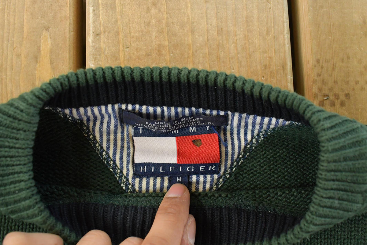 Vintage 1990s Tommy Hilfiger Knit Sweater Men's M from propervintagecanada