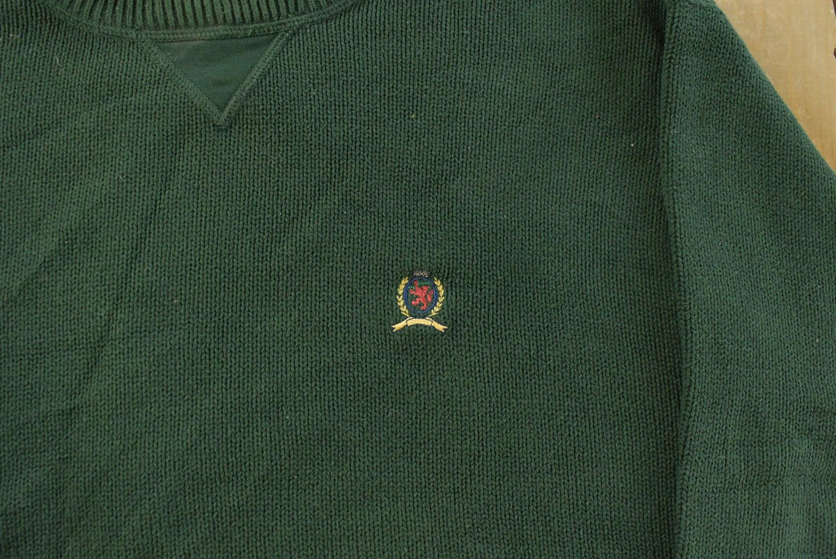 Vintage 1990s Tommy Hilfiger Knit Sweater Men's M from propervintagecanada