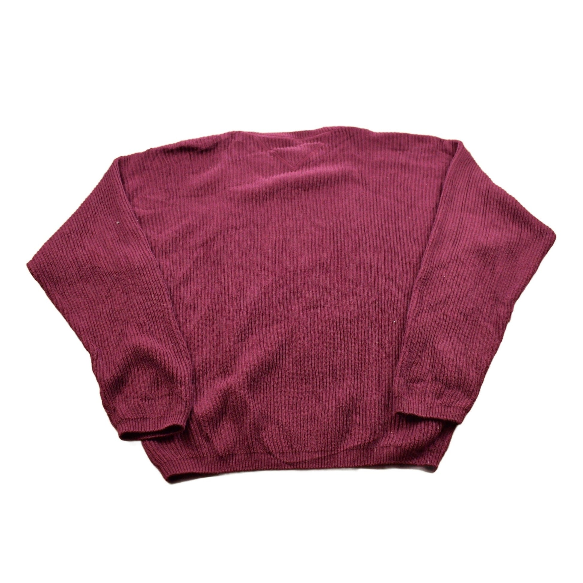 Vintage 1990s Tommy Hilfiger Knitted Crewneck Sweater Men's Medium from propervintagecanada