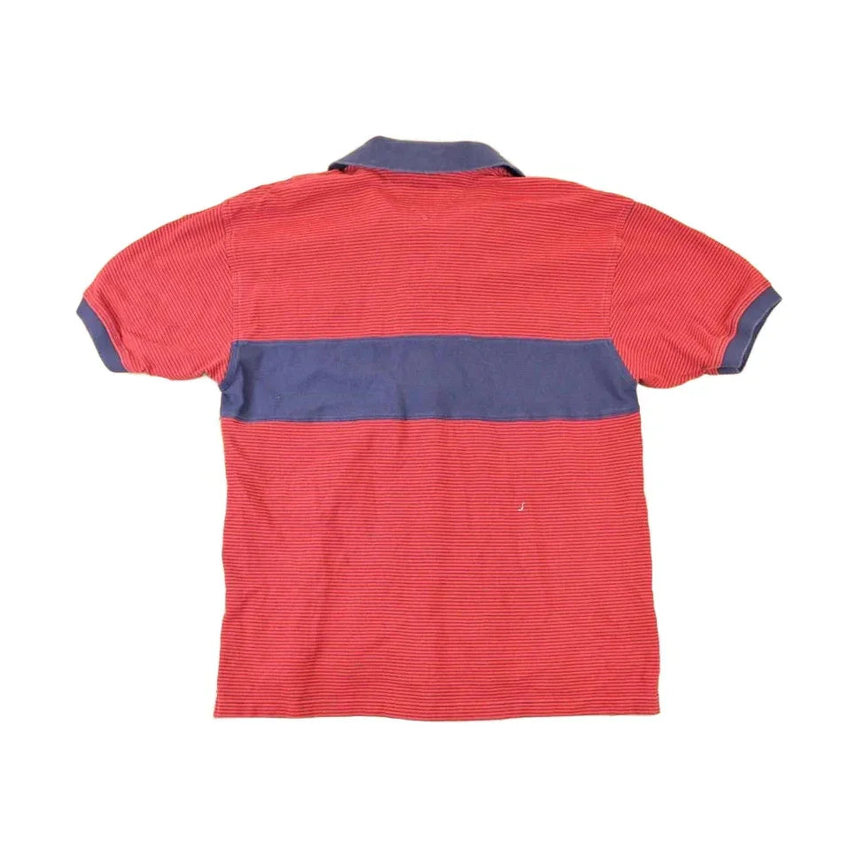 Vintage 1990s Tommy Hilfiger Quarter Button Up Shirt Men's L from propervintagecanada