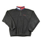 Vintage 1990s Tommy Hilfiger Quarter Zip Fleece Outdoorsman Sweater Men's L from propervintagecanada