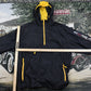 Vintage 1990s Tommy Hilfiger Quarter Zip Windbreaker Men's XL from propervintagecanada