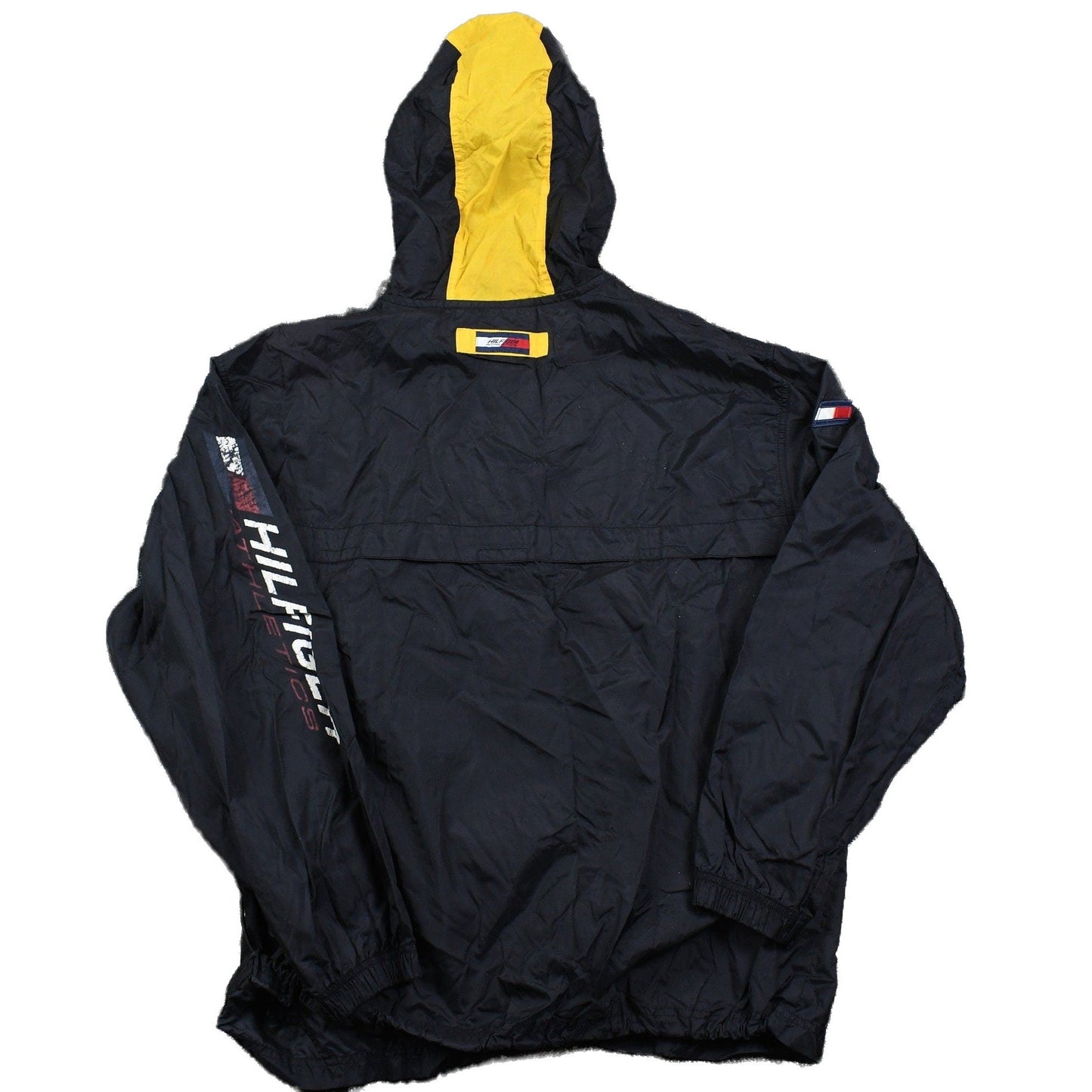 Vintage 1990s Tommy Hilfiger Quarter Zip Windbreaker Men's XL from propervintagecanada