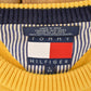 Vintage 1990s Tommy Hilfiger Striped Knit Crewneck Sweater Mens L from propervintagecanada