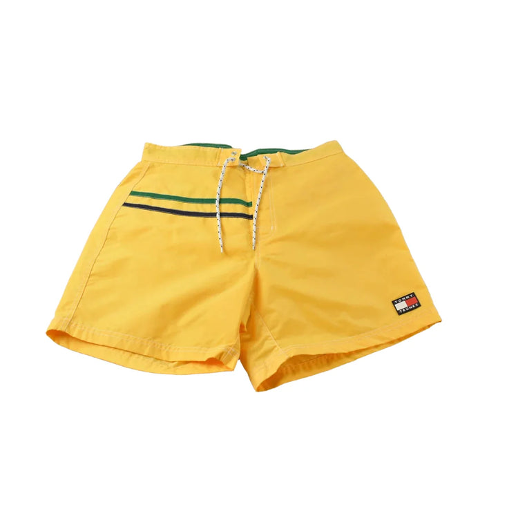 Vintage 1990s Tommy Hilfiger Trunks Swimming Shorts Men's M from propervintagecanada