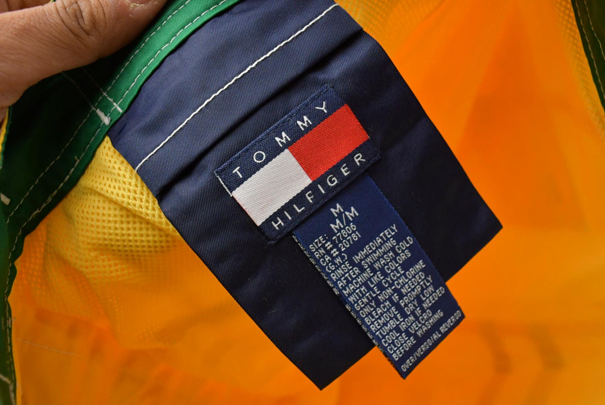 Vintage 1990s Tommy Hilfiger Trunks Swimming Shorts Men's M from propervintagecanada