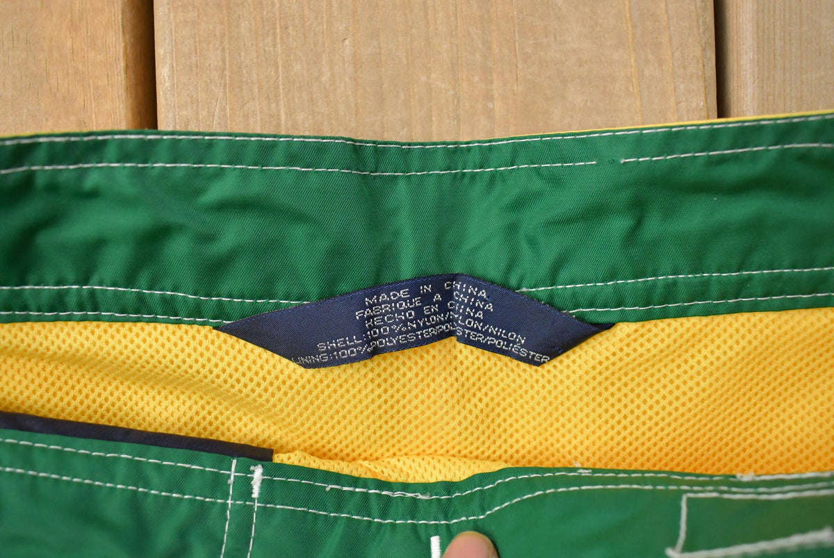 Vintage 1990s Tommy Hilfiger Trunks Swimming Shorts Men's M from propervintagecanada