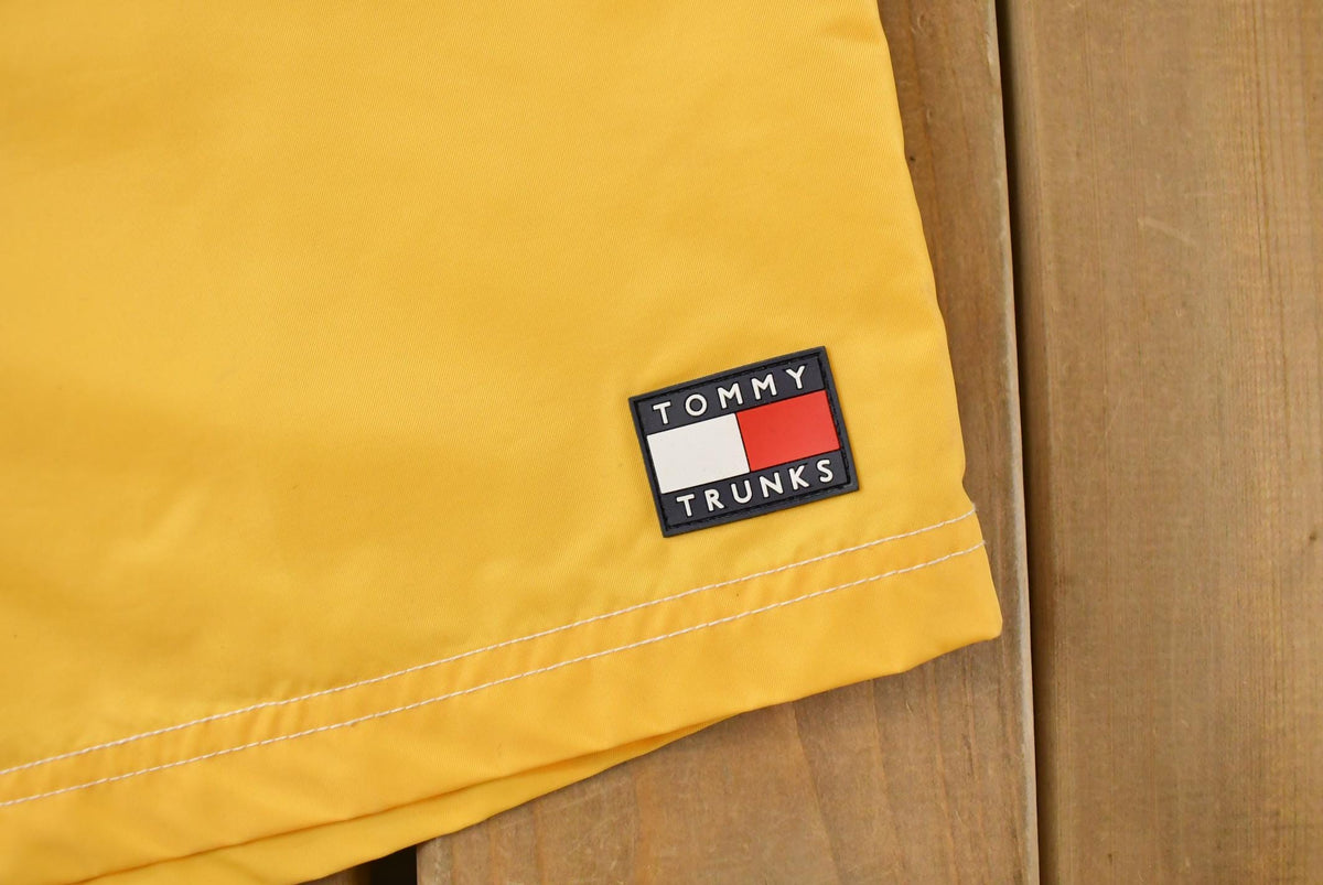 Vintage 1990s Tommy Hilfiger Trunks Swimming Shorts Men's M from propervintagecanada