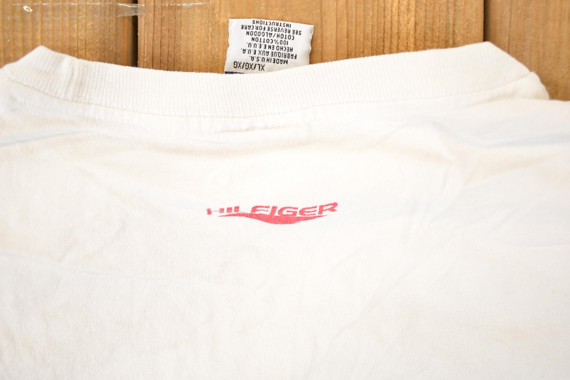 Vintage 1990s Tommy Hilfiger Water Sports Souvenir Travel T-Shirt Men's M from propervintagecanada