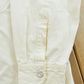 Vintage 1990s Tommy Hilfiger White Heavyweight Shacket Overshirt Button Up Shirt Men's XL from propervintagecanada