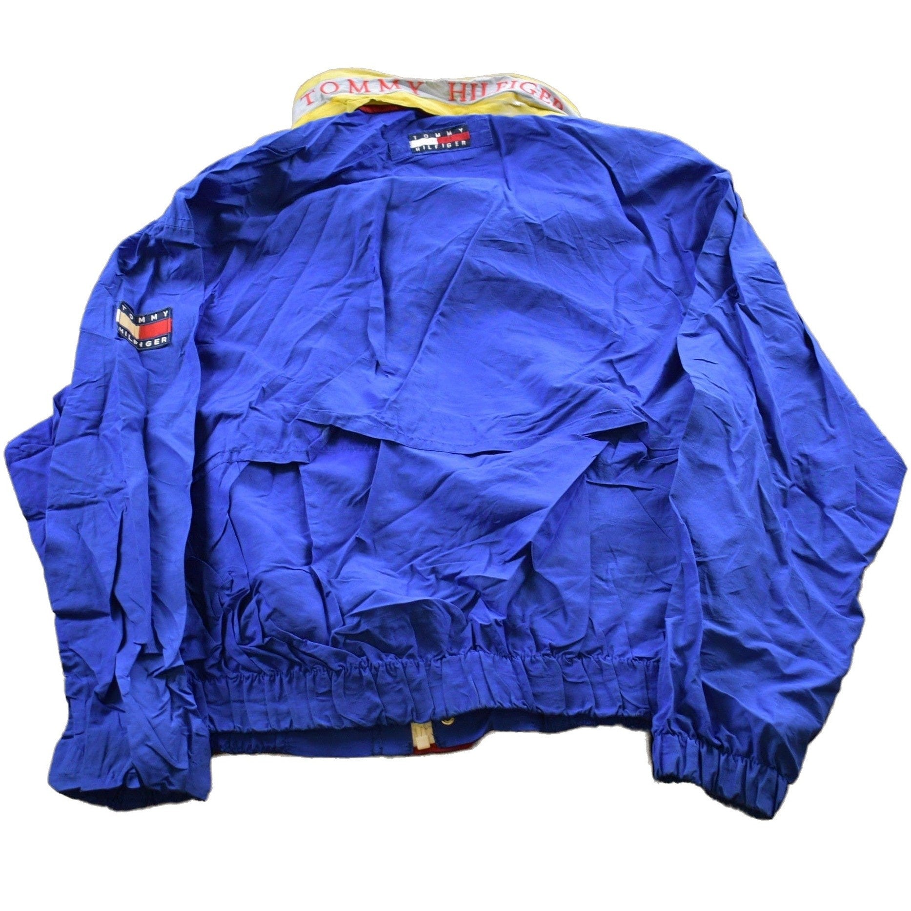 Vintage 1990s Tommy Hilfiger Windbreaker Jacket Men's XL from propervintagecanada