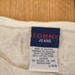 Vintage 1990s Tommy Jeans Loop Embroidered Text Logo Crewneck Sweatshirt Men's M from propervintagecanada