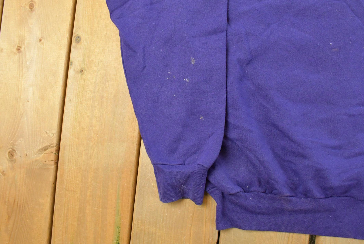 Vintage 1990s Top Stitch Attitude Crewneck Sweatshirt Women's L from propervintagecanada