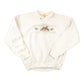 Vintage 1990s Top Stitch Embroidered Deer Graphic Print Collared Sweatshirt Womens L from propervintagecanada