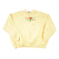 Vintage 1990s Top Stitch Embroidered Floral Double Collar Crewneck Sweatshirt Women's XL from propervintagecanada