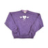 Vintage 1990s Top Stitch Flower Heart Double Collar Crewneck Sweatshirt Women&