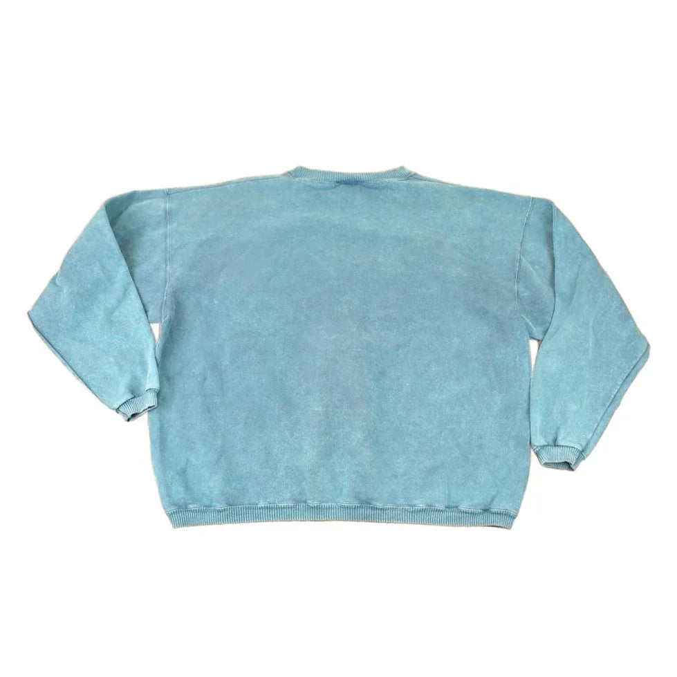 Vintage 1990s Torch Lake Embroidered Compass Crewneck Sweatshirt Men's XL from propervintagecanada