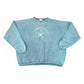 Vintage 1990s Torch Lake Embroidered Compass Crewneck Sweatshirt Men's XL from propervintagecanada
