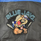 Vintage 1990s Toronto Blue Jays Looney Tunes Leather Jacket Men's Large from propervintagecanada