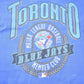 Vintage 1990s Toronto Blue Jays Member Club Nutmeg MLB Graphic T-shirt Men's Large from propervintagecanada