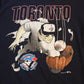 Vintage 1990s Toronto Blue Jays MLB Baseball Nutmeg T Shirt Sportswear Men's Medium from propervintagecanada